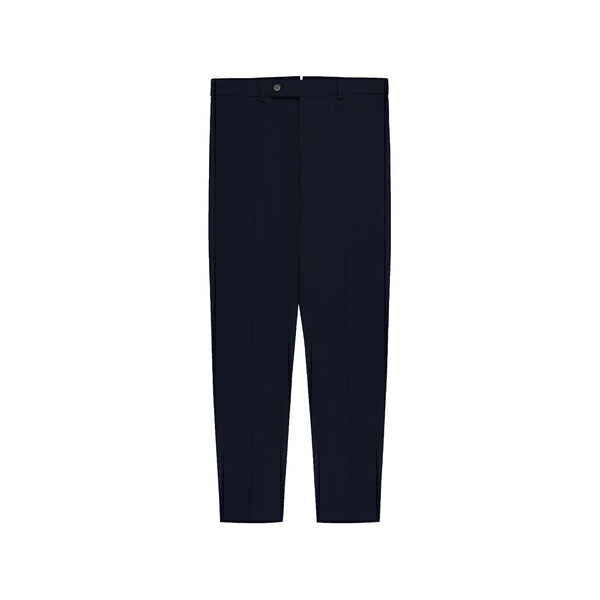 投げることお召しもの メンズ 心地よいズボン下 ボトムス Flexpant tailored trousers Blue