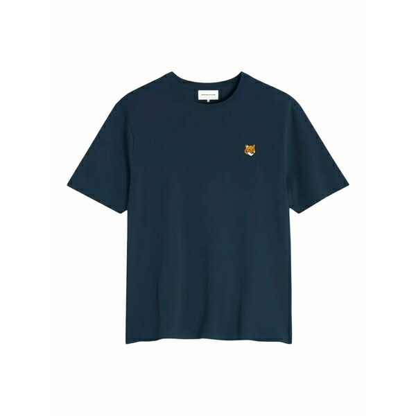 住み家 稲荷 メンズ ティーシャツ トップス Logo-patch t-shirt Black