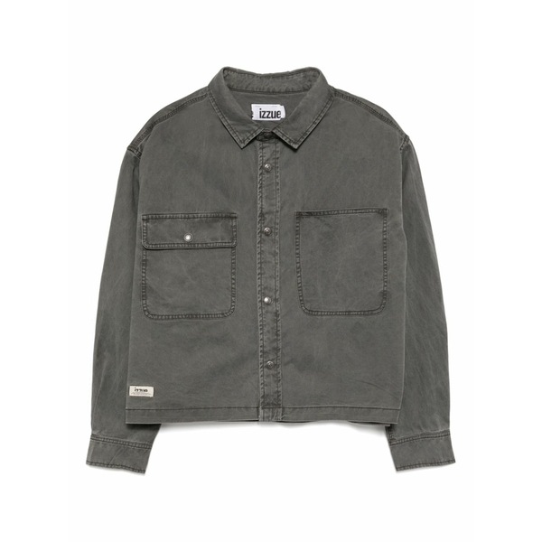 イズエ レディース プルオーバー トップス Long-sleeved shirt Grey