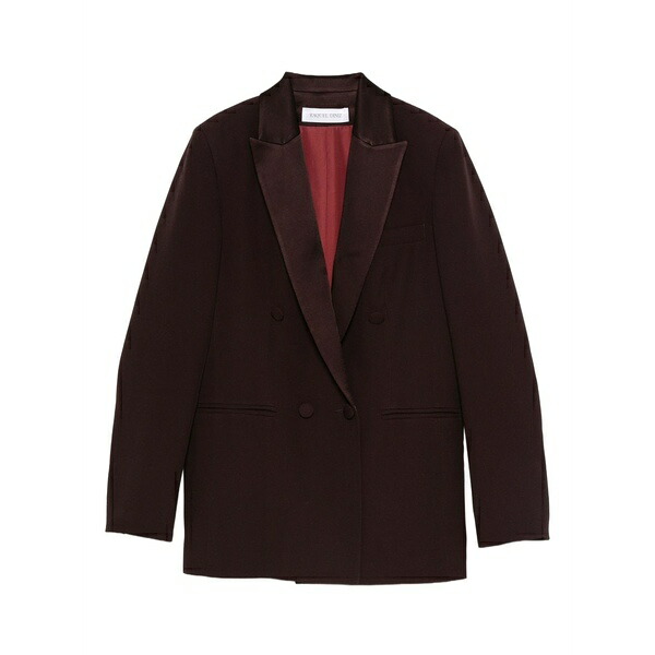 ラケル?ジニス レディース 上衣＆上衣 アウター Double-breasted blazer Red