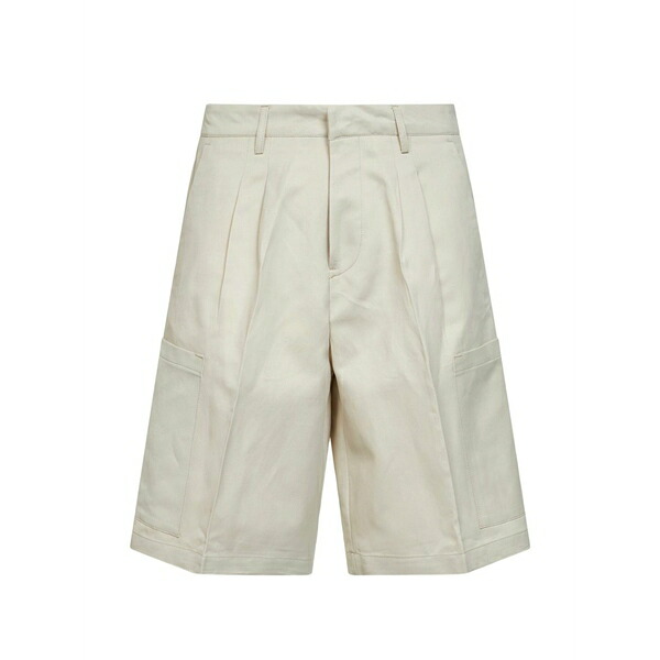 御召しものメイン メンズ 心地好いズボン下 ボトムス Pleated cargo shorts Neutrals