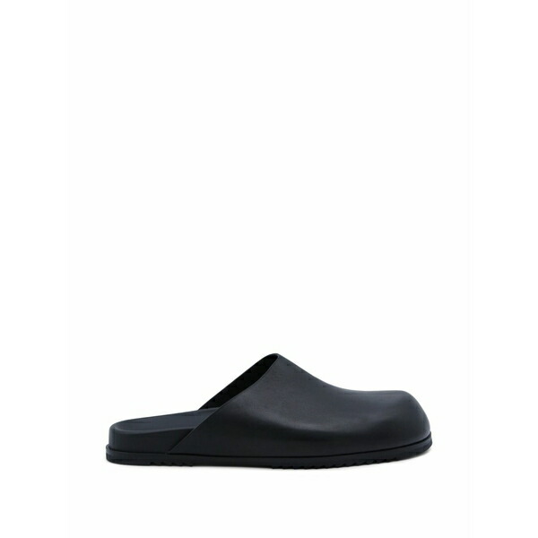 リックオウエンス メンズ サンダル シューズ Black mules Black