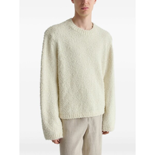 空想科学小説アール メンズ 編み物\u0026ティーシャツ アウター Odilon textured sweater Neutrals
