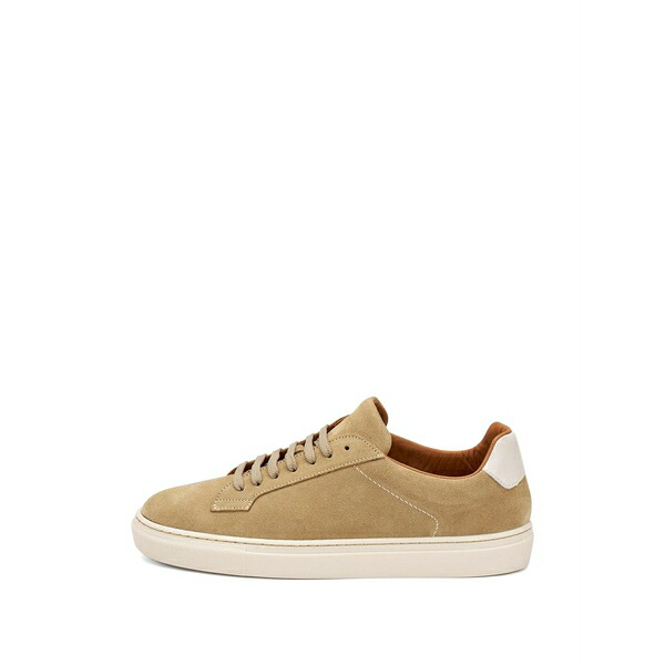 亭主もち メンズ スニーカー シューズ Lace-up sneakers Neutrals