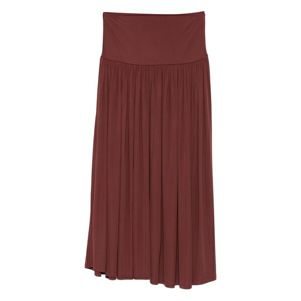 アヤ ムーサ レディース スコート ボトムス Gathered maxi skirt Red