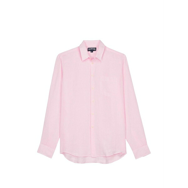 ヴィルブレクイン メンズ プルオーバー トップス Turtle-embroidered shirt Pink