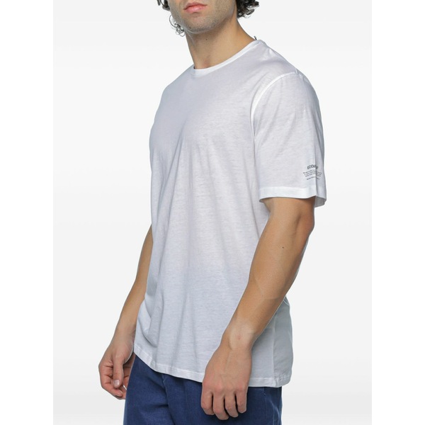 エコアルフ メンズ ティーシャツ トップス Truca t-shirt White