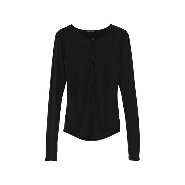 キキデモントパーネス レディース Tシャツ トップス Echauffe t-shirt Black|asty