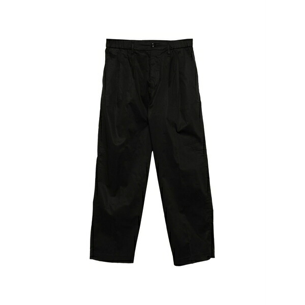 レゾム メンズ カジュアルパンツ ボトムス Pleated tailored trousers Black｜asty