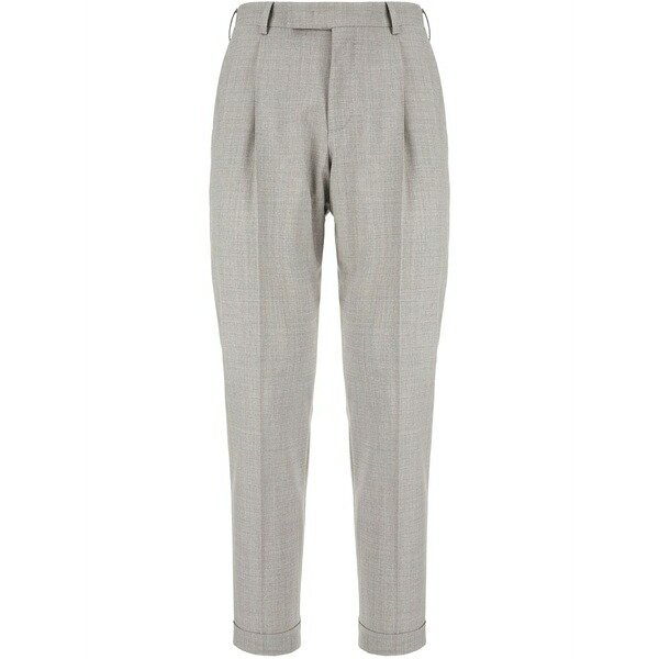 PTトリノ メンズ 心地好いズボン下 ボトムス Wool trousers Grey
