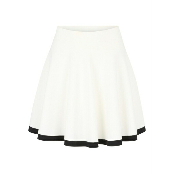 ニナリッチ レディース スコート ボトムス Knit skater mini skirt Black