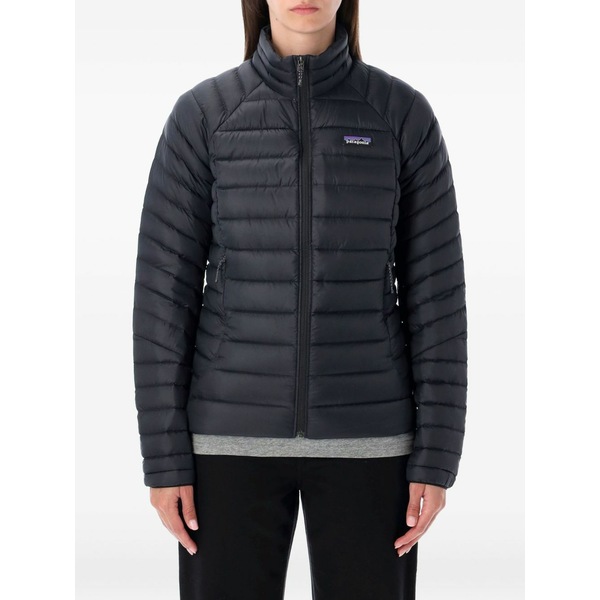 パタゴニア レディース ジャケット&ブルゾン アウター Down quilted jacket Black|asty
