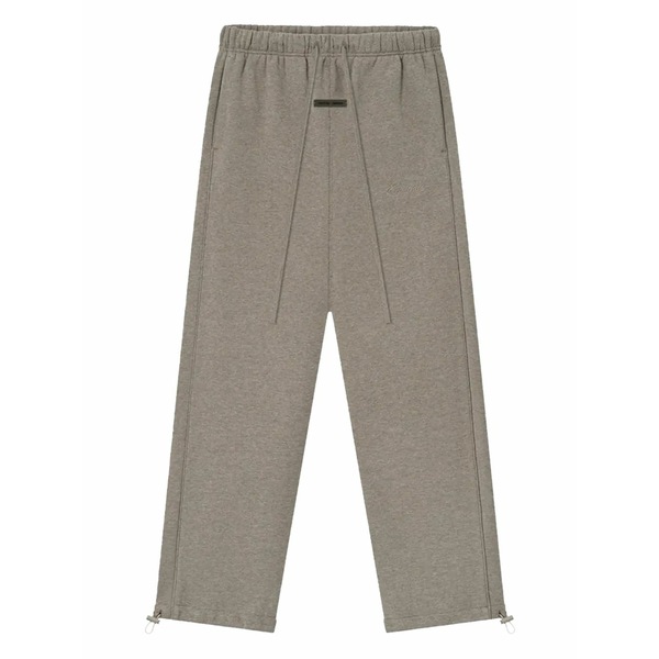 エフオージーエッセンシャルズ メンズ 心地好いズボン下 ボトムス Piping-trim track pants Grey