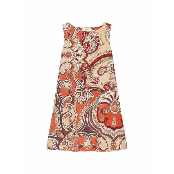 マリパルミ レディース 衣裳 トップス Hippie lotus paisley-print dress Neutrals