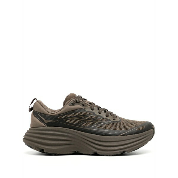 ホカオネオネ メンズ スニーカー シューズ Bondi 8 ts caged sneakers Brown