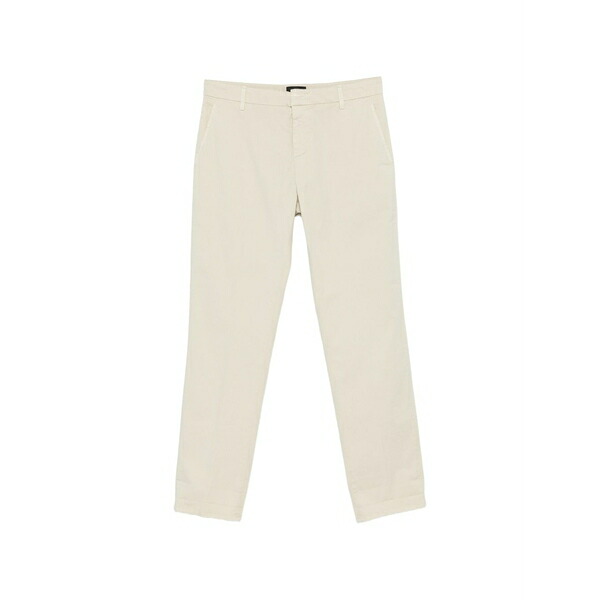 ドンダップ メンズ 心地好いズボン下 ボトムス Flat-front trousers Neutrals