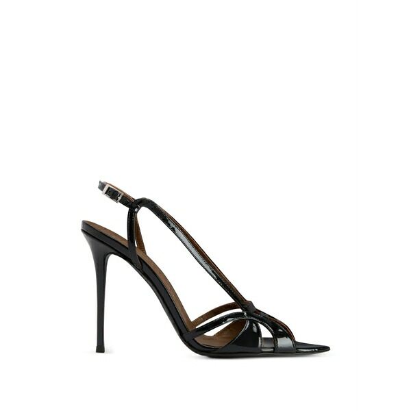 ジュゼッペザノッティ レディース サンダル シューズ Intriigo zoe buckle-fastening sandals Black｜asty