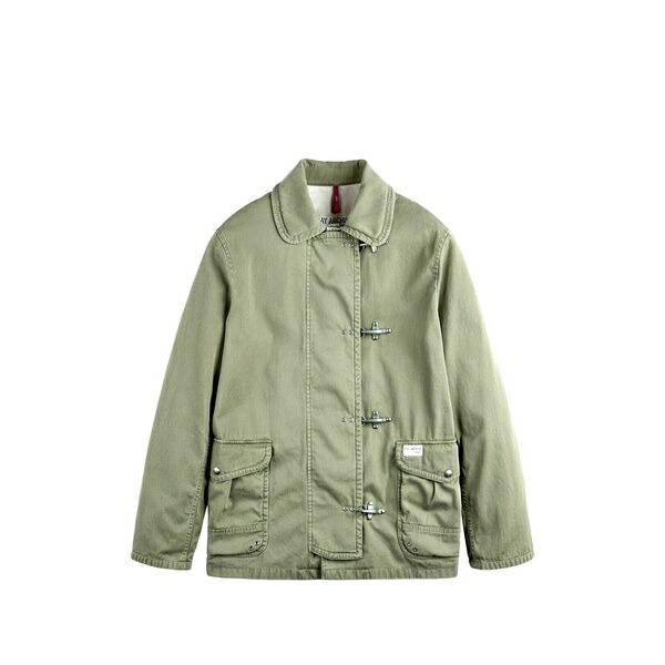 フェイ メンズ 上衣＆上衣 アウター 4 ganci flap-pocket jacket Green