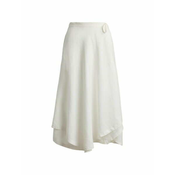 ラルフローレン レディース スコート ボトムス Tie-waist MIDI skirt White