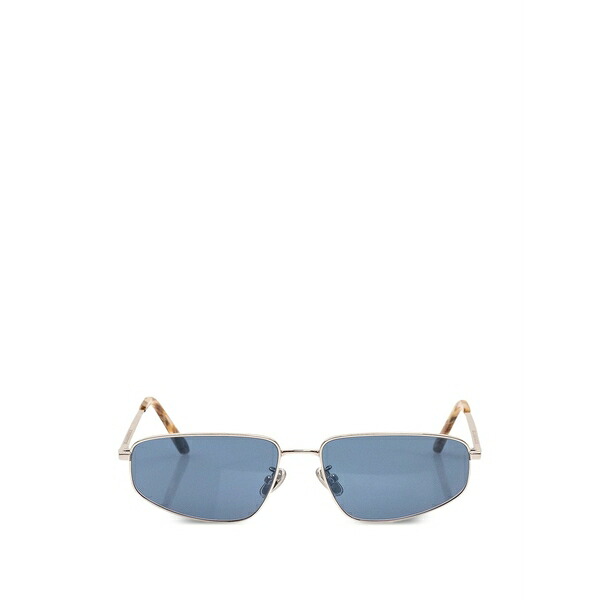 レトロスーパーフューチャー メンズ サングラス・アイウェア 佩び物 Isedra graffiato geometric-frame sunglasses Silver