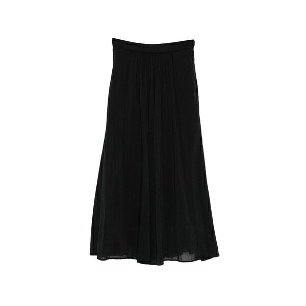 フォルテ フォルテ レディース スコート ボトムス Zip-fastening MIDI skirt Black