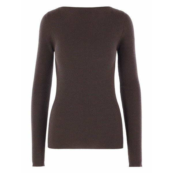 リックオウエンス レディース 編み物\u0026プルオーバー アウター Ribbed open-back top Grey