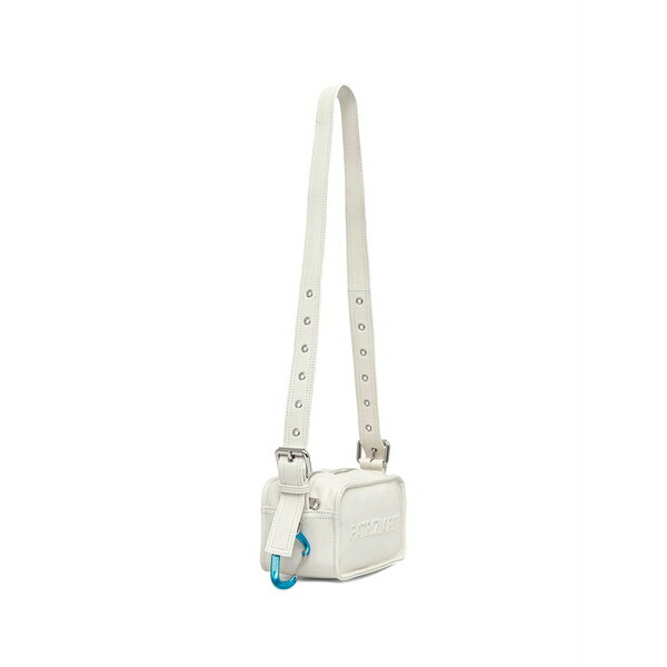 パトリツィア ペペ レディース ショルダーバッグ 御徒面子 (im)perfection embossed crossbody bag White