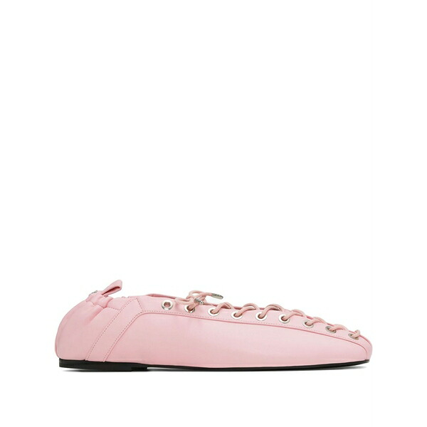 ガニー レディース サンダル シューズ Lace-up ballet flats Purple