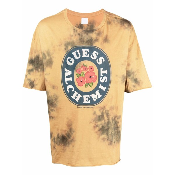 アル化学者 メンズ プルオーバー トップス Tie-dye logo t-shirt Neutrals