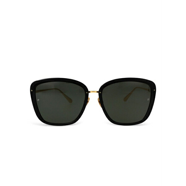 リンダ ファロー メンズ サングラス・アイウェア 添え物 Anais sunglasses Black