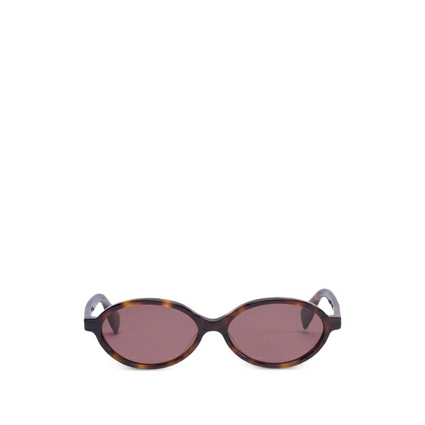 ビクターアンドロルフ レディース 黒眼鏡＆アイウェア 佩び物 Oval-frame sunglasses Brown
