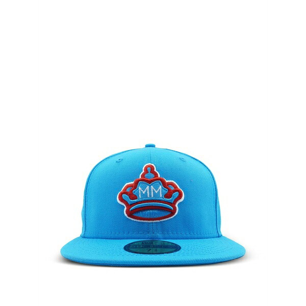 ニュー内鰓 メンズ 鳥打ち帽 付属物 59fifty miami marlins city connect fitted cap Blue