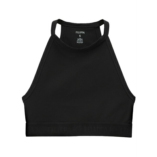フィリッパコー レディース カットソー トップス Racerback sports bra Black