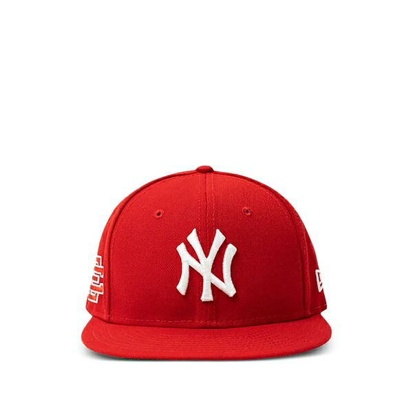 ニュー内鰓 メンズ 鳥打ち帽 付属物 X eric emanuel 59fifty fitted hat Red