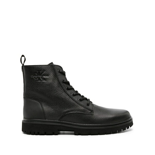 カルバンクライン メンズ ブーツ シューズ 40粍 leather boots Black