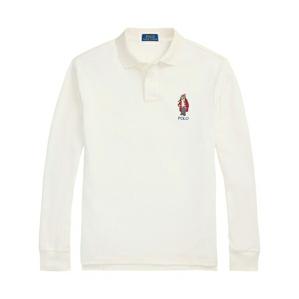ラルフローレン メンズ スポーツシャツ トップス Embroidered polo shirt Neutrals