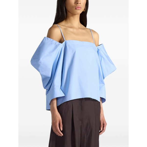 リビアナコンティ レディース プルオーバー トップス Aira blouse Blue