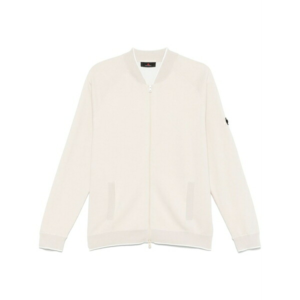 ピューテリー メンズ ジレー アウター Zip-up cardigan Neutrals