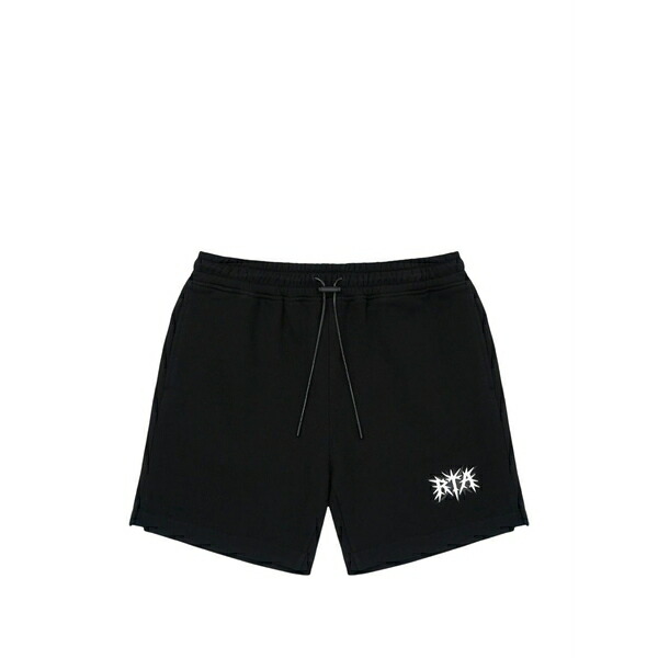 アールティーエー メンズ 心地好いズボン下 ボトムス Clyde graphic shorts Black