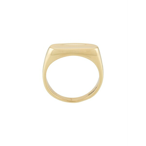 マリア ブラック レディース リング アクセサリー Papaya ring Gold|asty