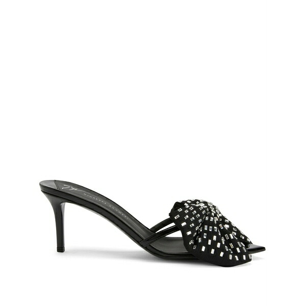 ジュゼッペザノッティ レディース サンダル シューズ 70粍 intriigo alexandrine sandals Black