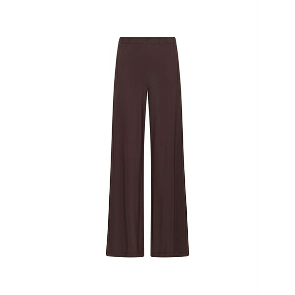 マリパルミ レディース 心地好いズボン下 ボトムス Elastic-waistband trousers Brown