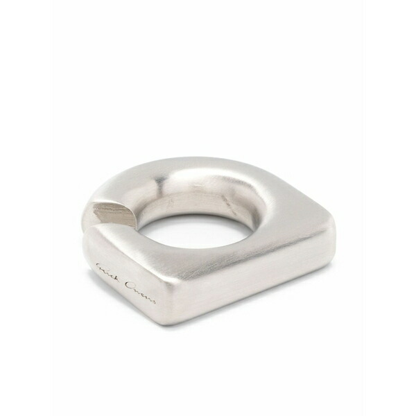 リックオウエンス メンズ ピアス・イヤリング 付属物 Round prong ear cuff Silver