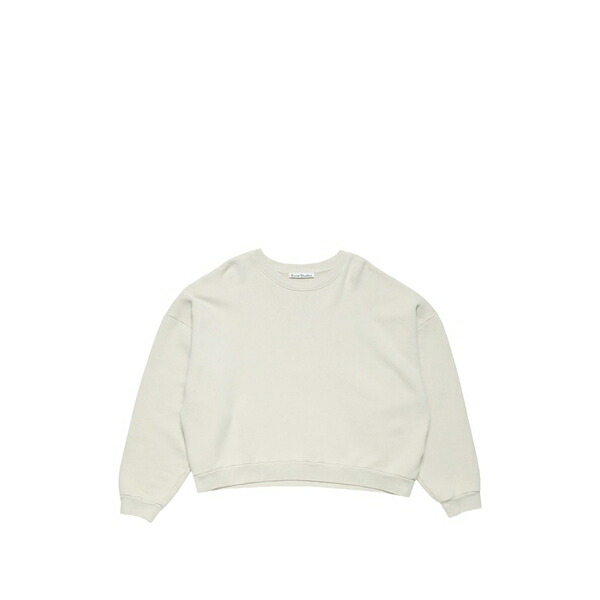 アクネ ストゥディオズ メンズ パーカー・スウェットシャツ アウター Round-neck sweatshirt Neutrals