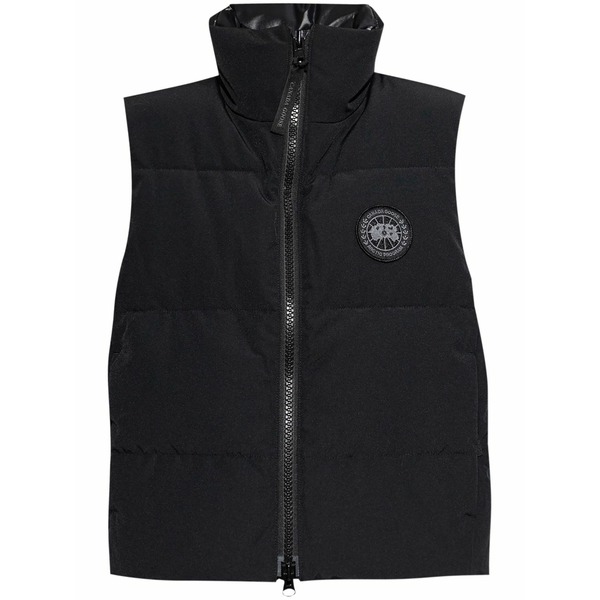 カナダグース レディース 上衣＆上衣 アウター Grandview cropped vest Black
