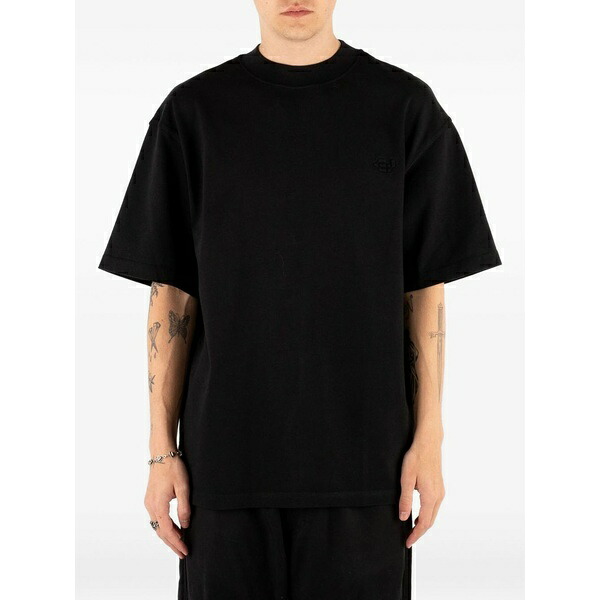 エイティス メンズ ティーシャツ トップス Ferris t-shirt Black