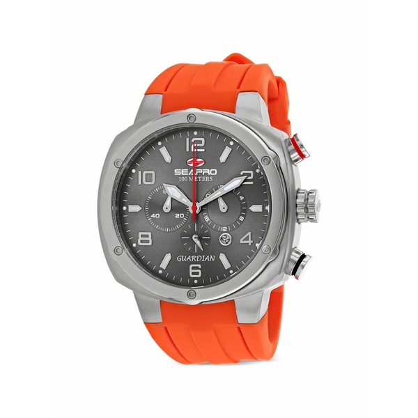 セアポロ メンズ ウオッチ 添え物 Guardian 44粍 watch Grey