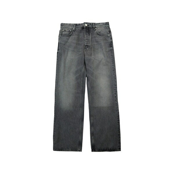 ウォン御手々赤いこと メンズ 心地好いズボン下 ボトムス Genoa faded jeans Grey