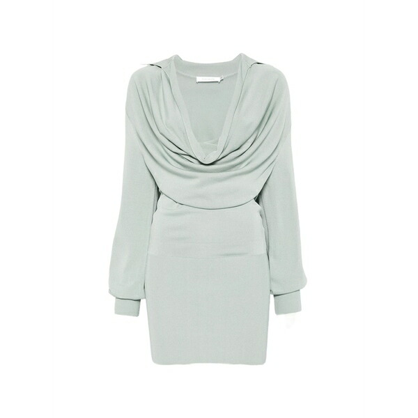 アヤ ムーサ レディース 衣裳 トップス Vida cowl-neck dress Green