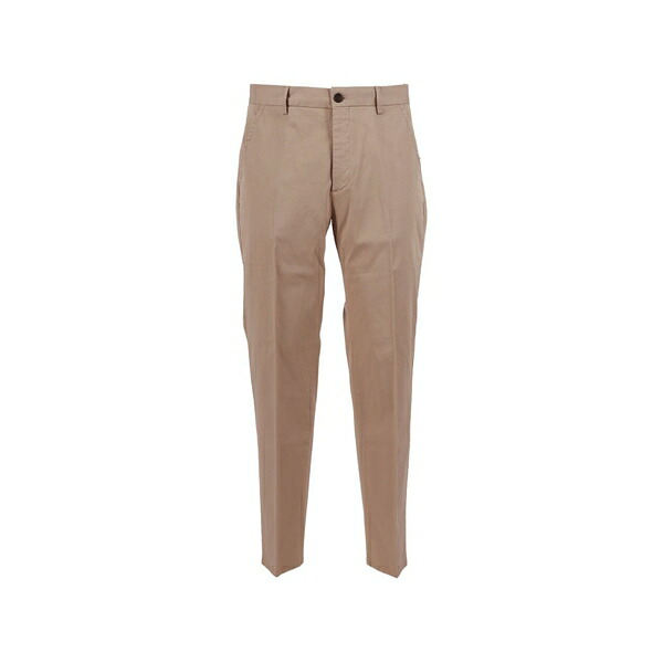 インコテックス メンズ 心地好いズボン下 ボトムス Theo slim-fit trousers Neutrals